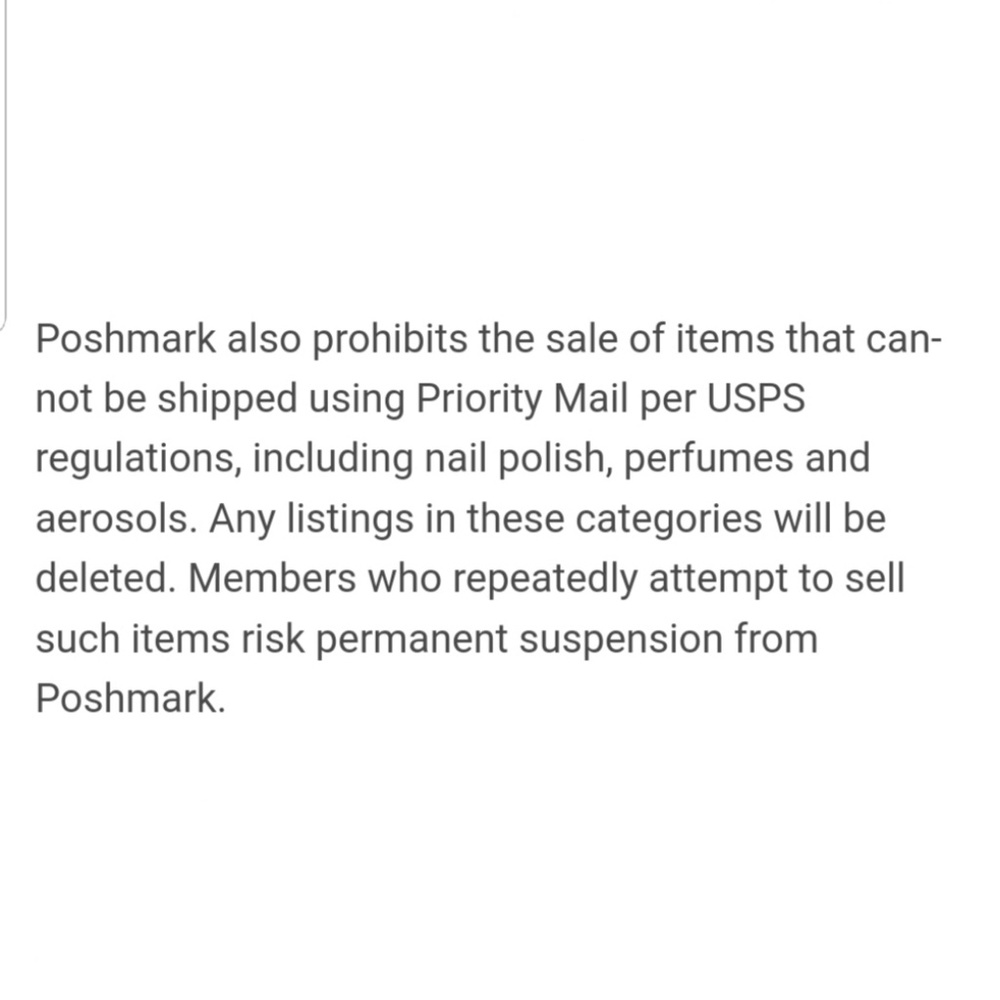 Poshmark Rules - Picture 2 of 2